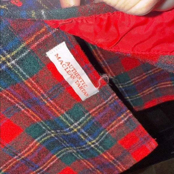 Vintage Pendleton Country Traditionals Maclean Tartan virgin wool button down M